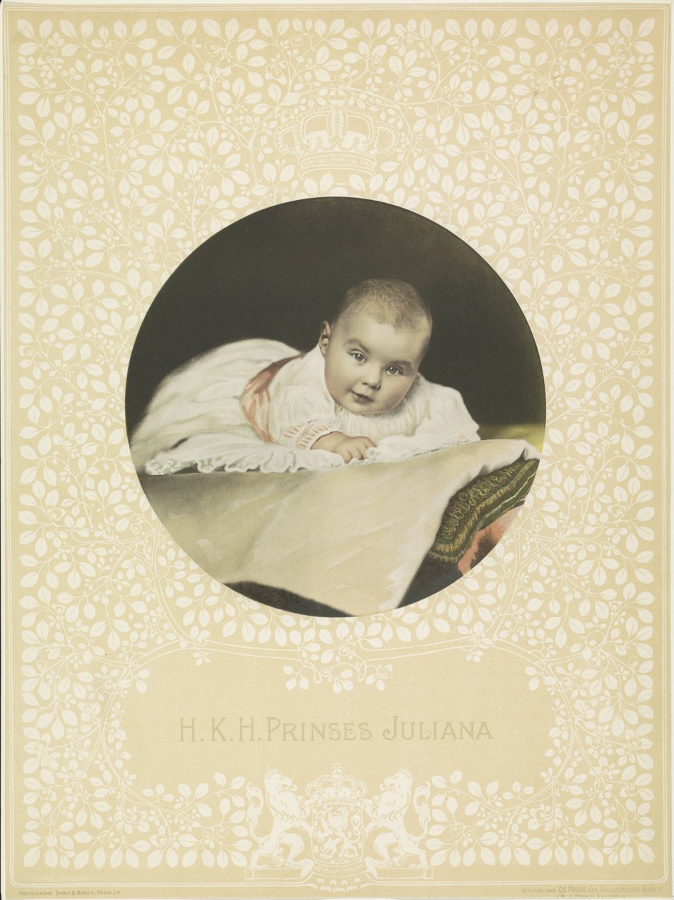Ritratto di Juliana, regina dei Paesi Bassi da Anonymous