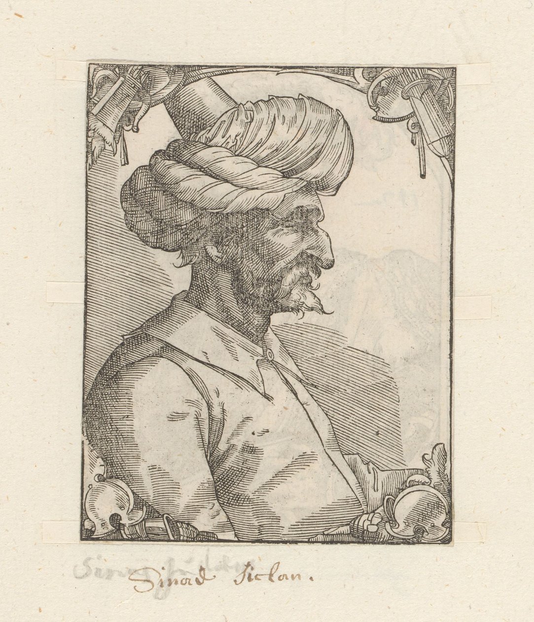 Ritratto di Koca Sinan Pasha da Anonymous