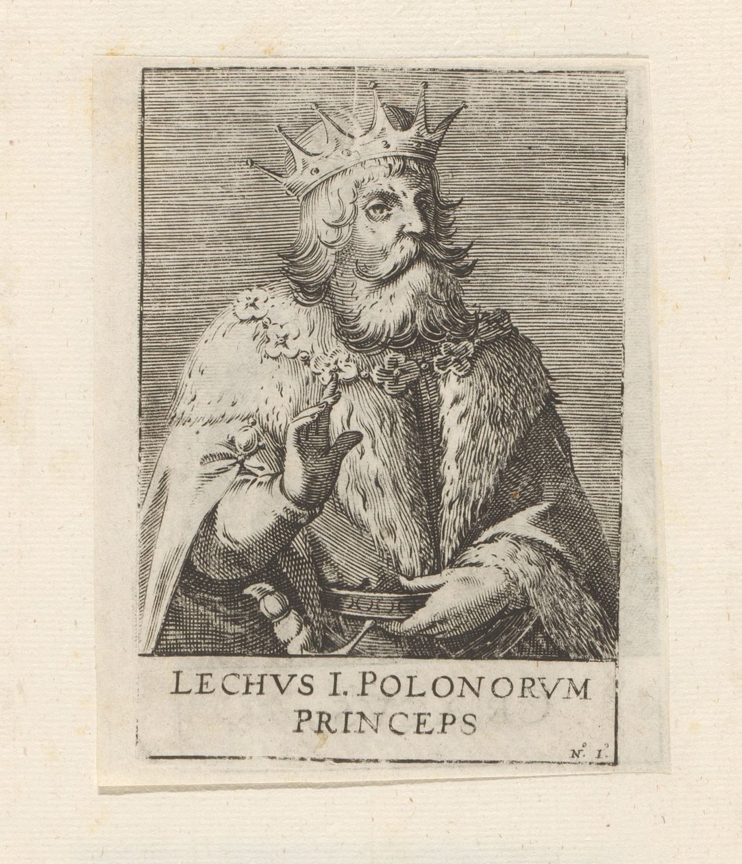 Ritratto di Lech I da Anonymous