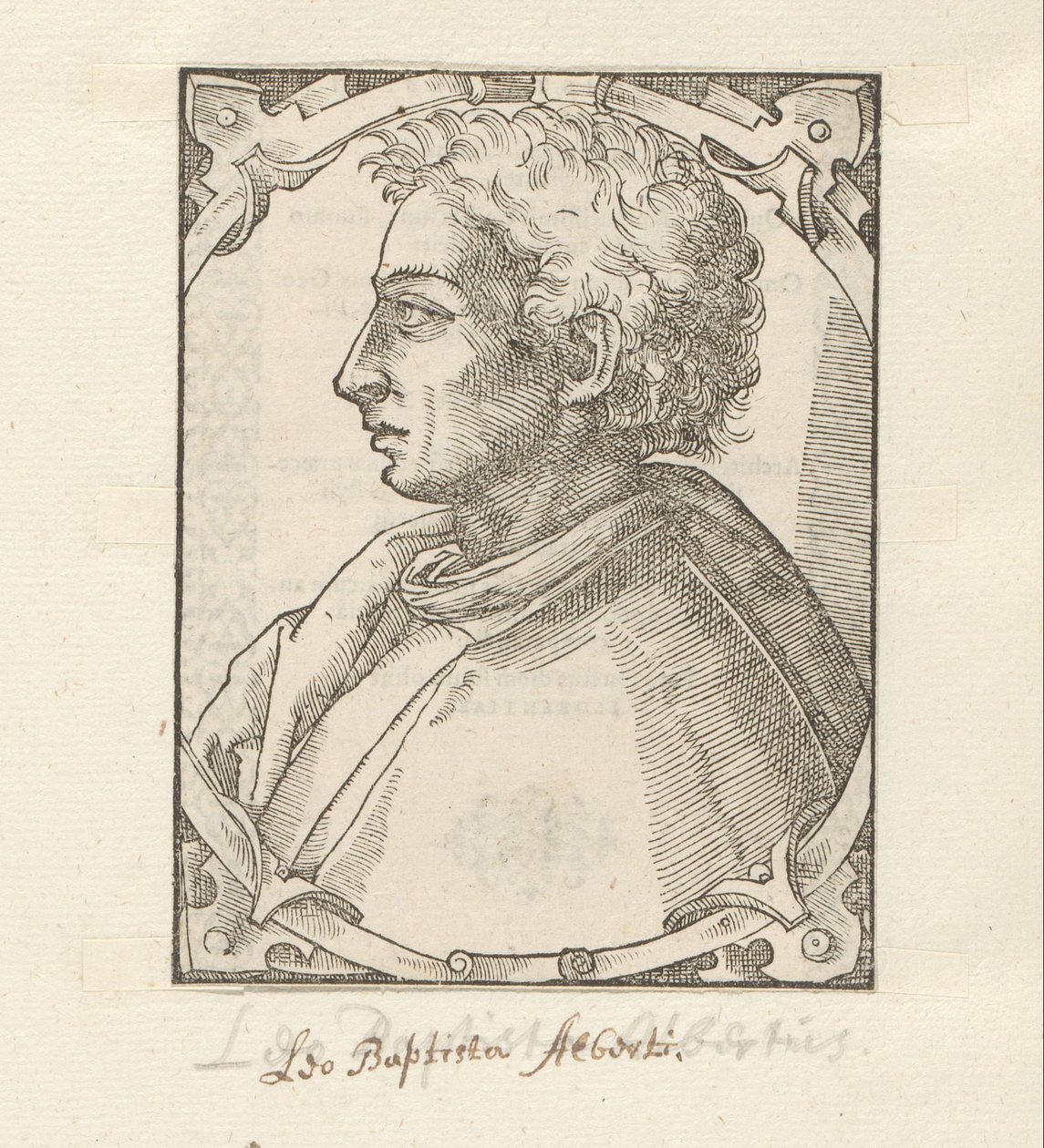 Ritratto di Leon Battista Alberti da Anonymous