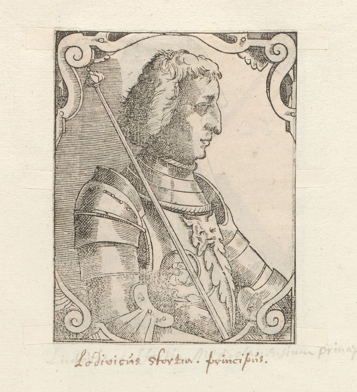 Ritratto di Ludovico Sforza da Anonymous