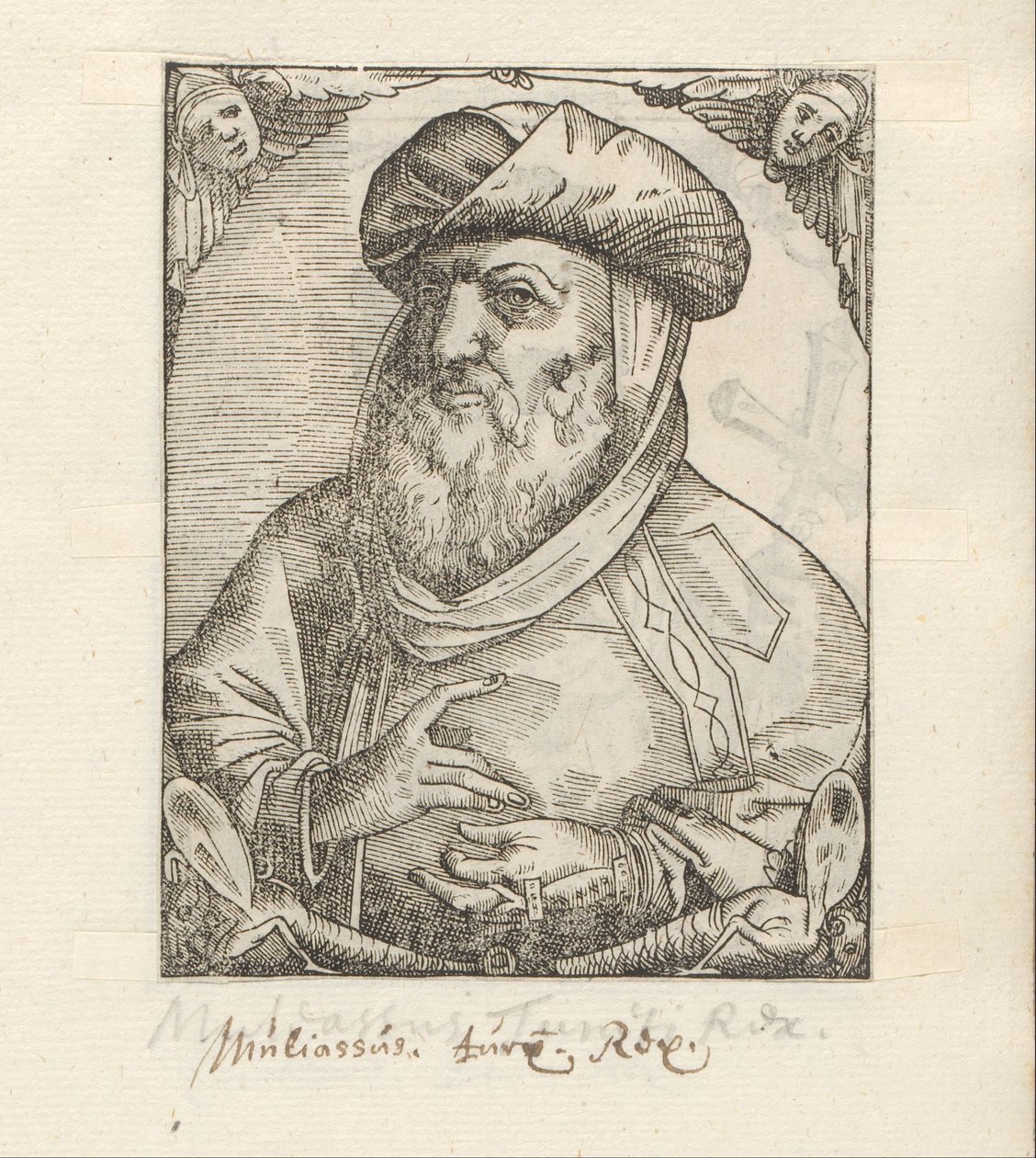 Ritratto di Mulay Hassan da Anonymous
