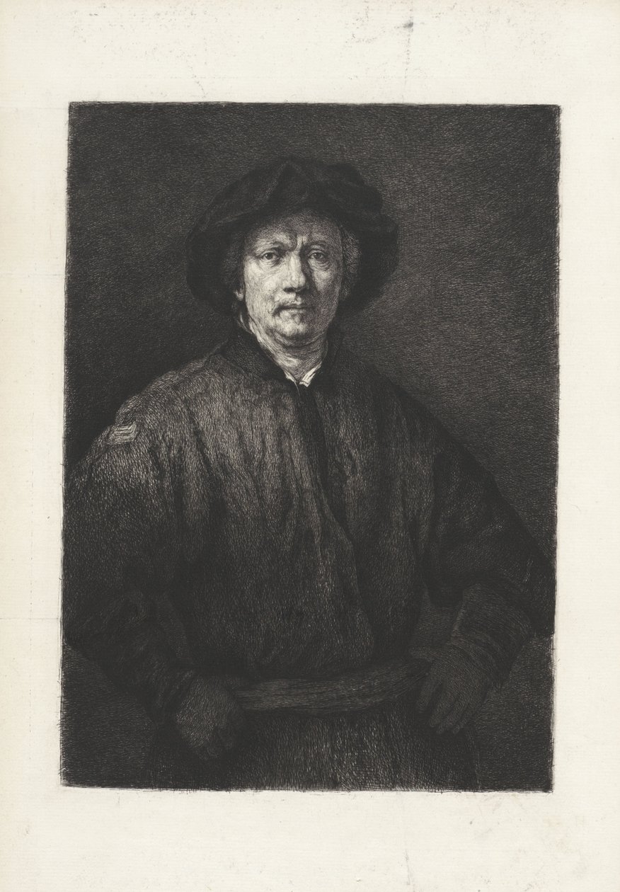 Ritratto di Rembrandt Harmensz. van Rijn da Anonymous