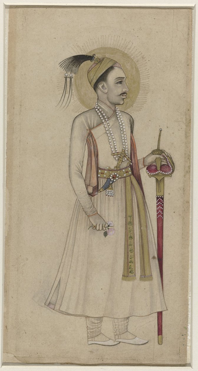 Ritratto del Sultano Muhammad-Quli Qutb-Shah di Golconda da Anonymous