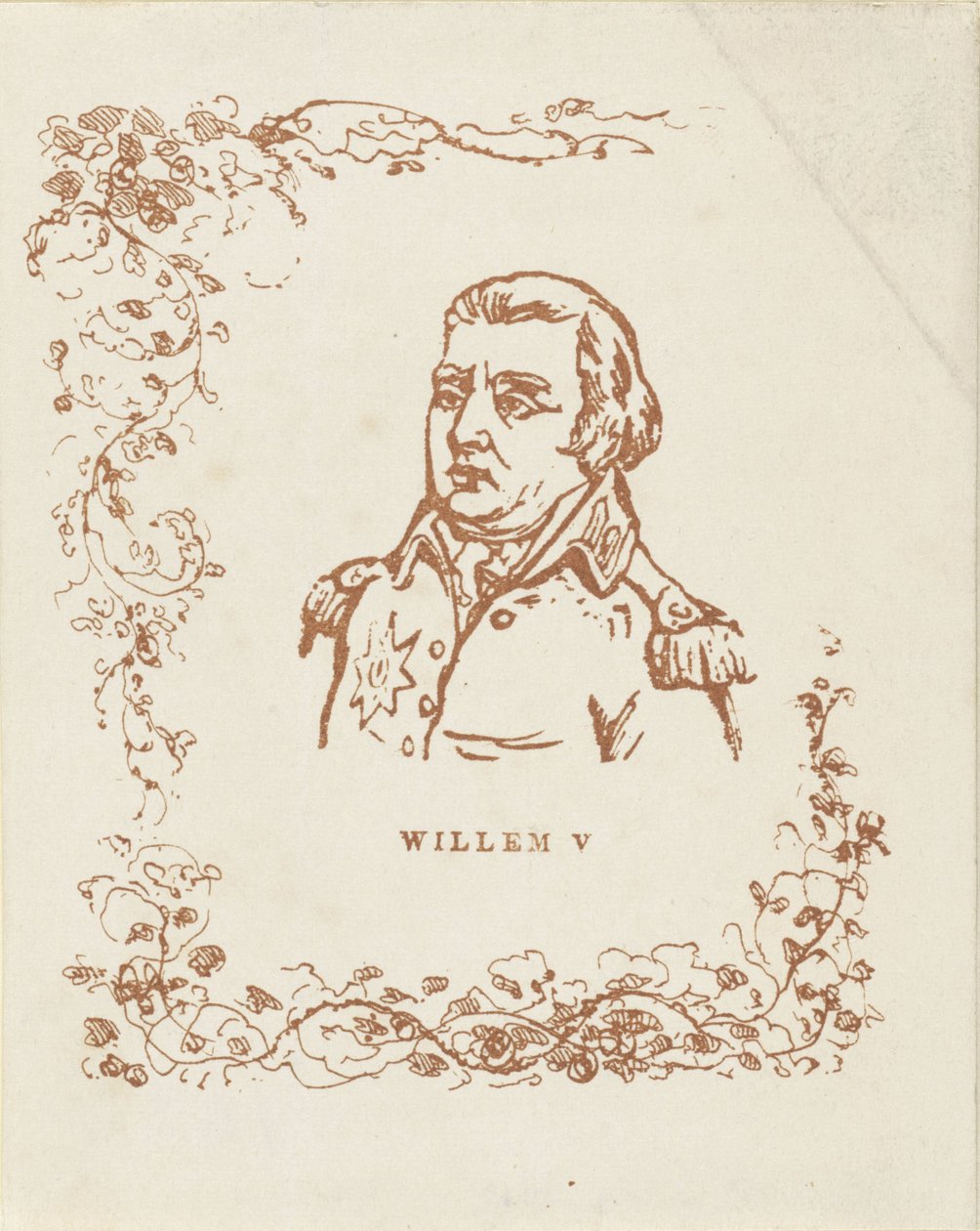 Ritratto di Guglielmo V, principe di Orange-Nassau da Anonymous