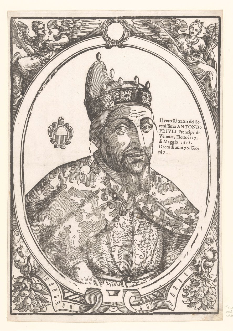 Ritratto del doge Antonio Priuli da Anonymous