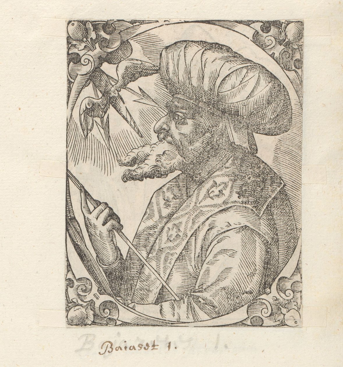 Ritratto del sultano Bayezid I da Anonymous