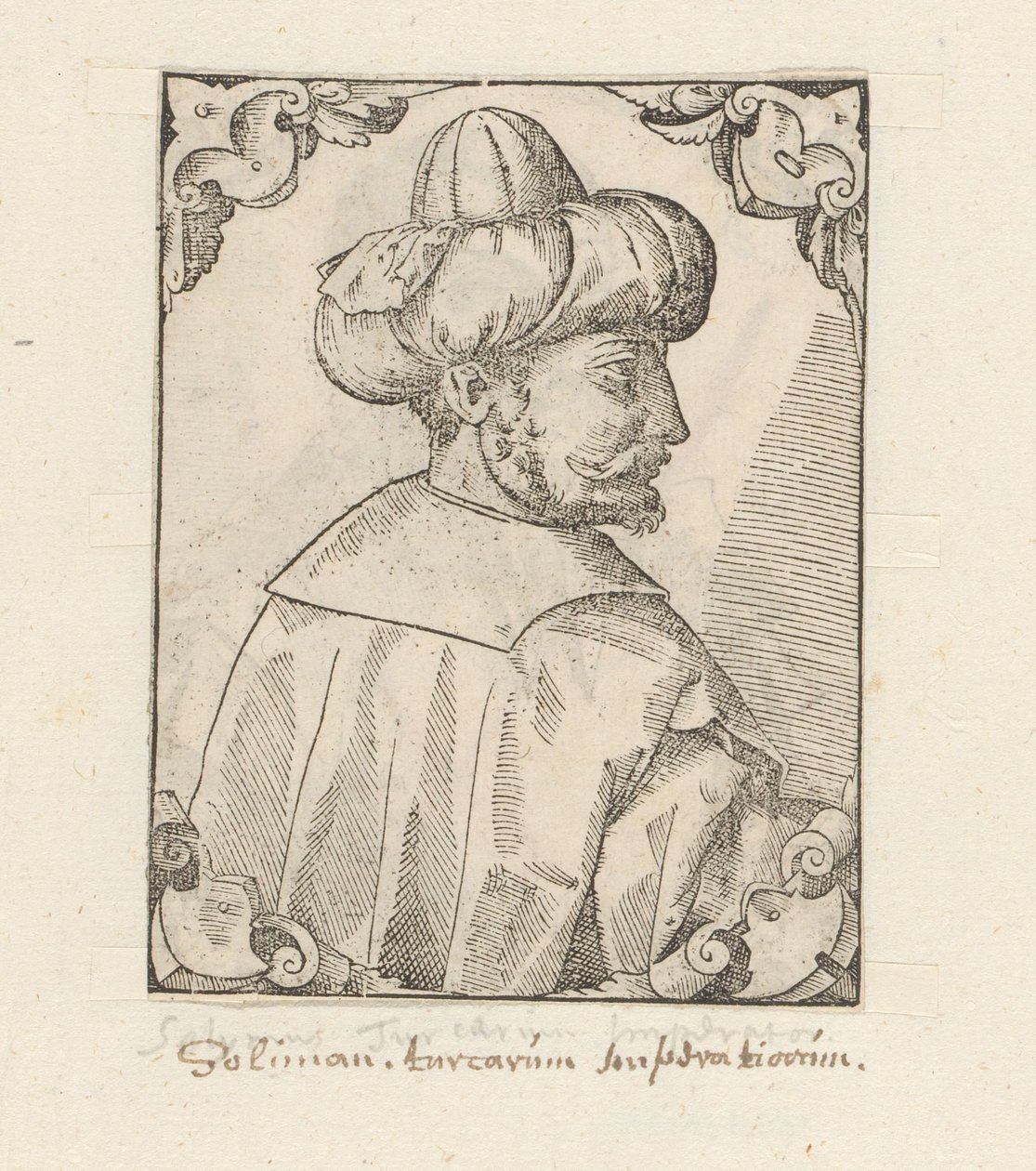 Ritratto del sultano Selim I da Anonymous