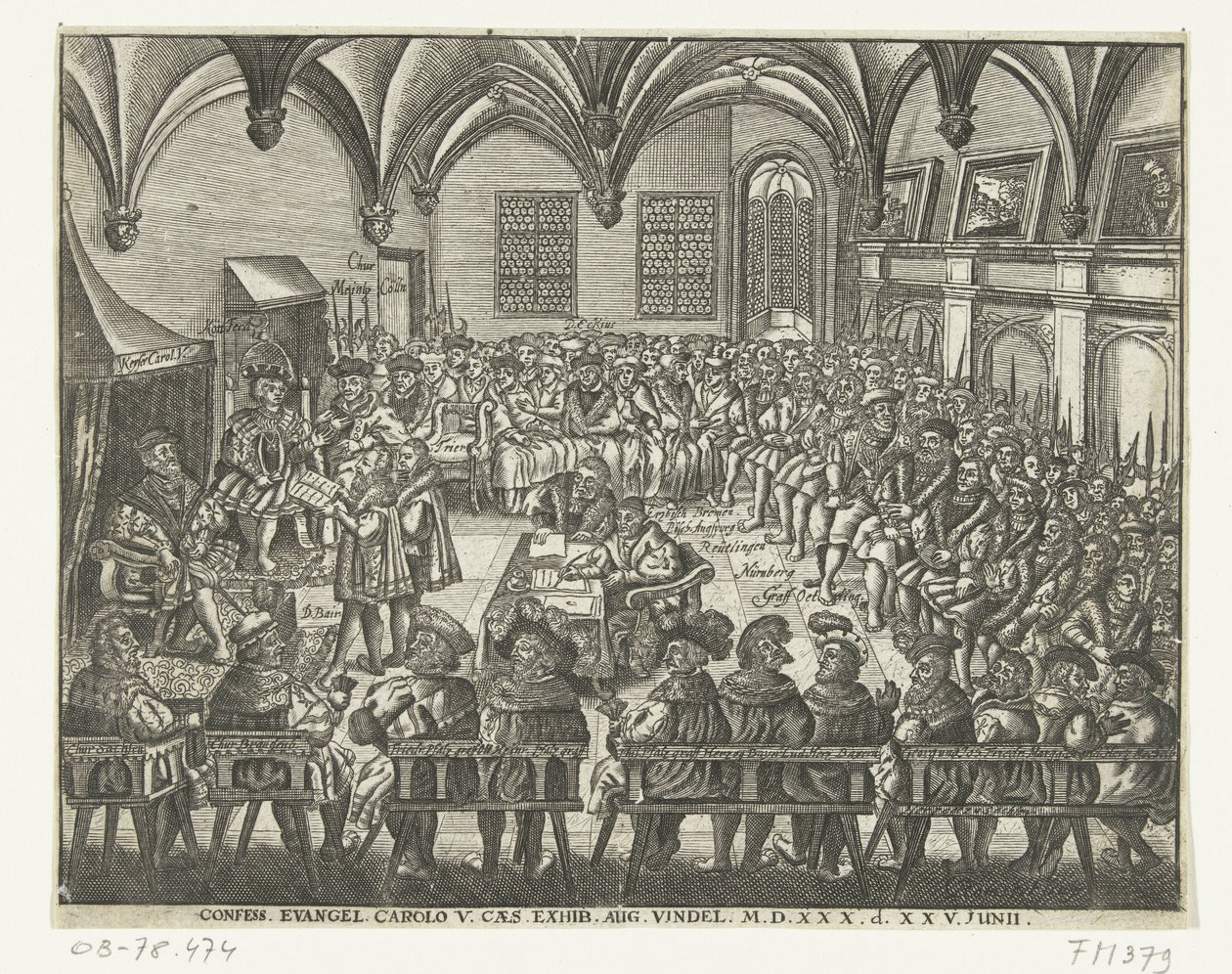 Dieta di Augusta, 1530 da Anonymous
