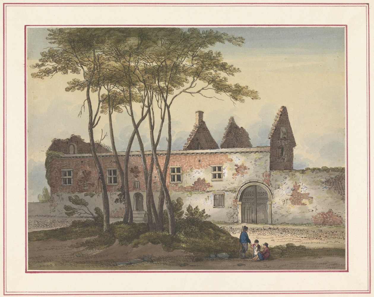 Ruïne van de hoeve van Le Caillou da Anonymous