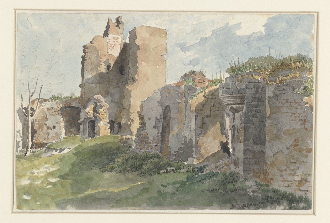 Rovine del Château de Chevreuse da Anonymous