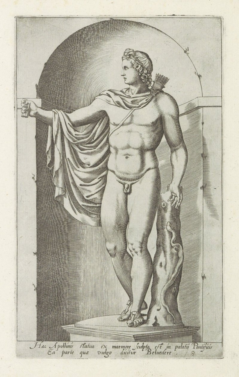 Scultura di Apollo da Anonymous