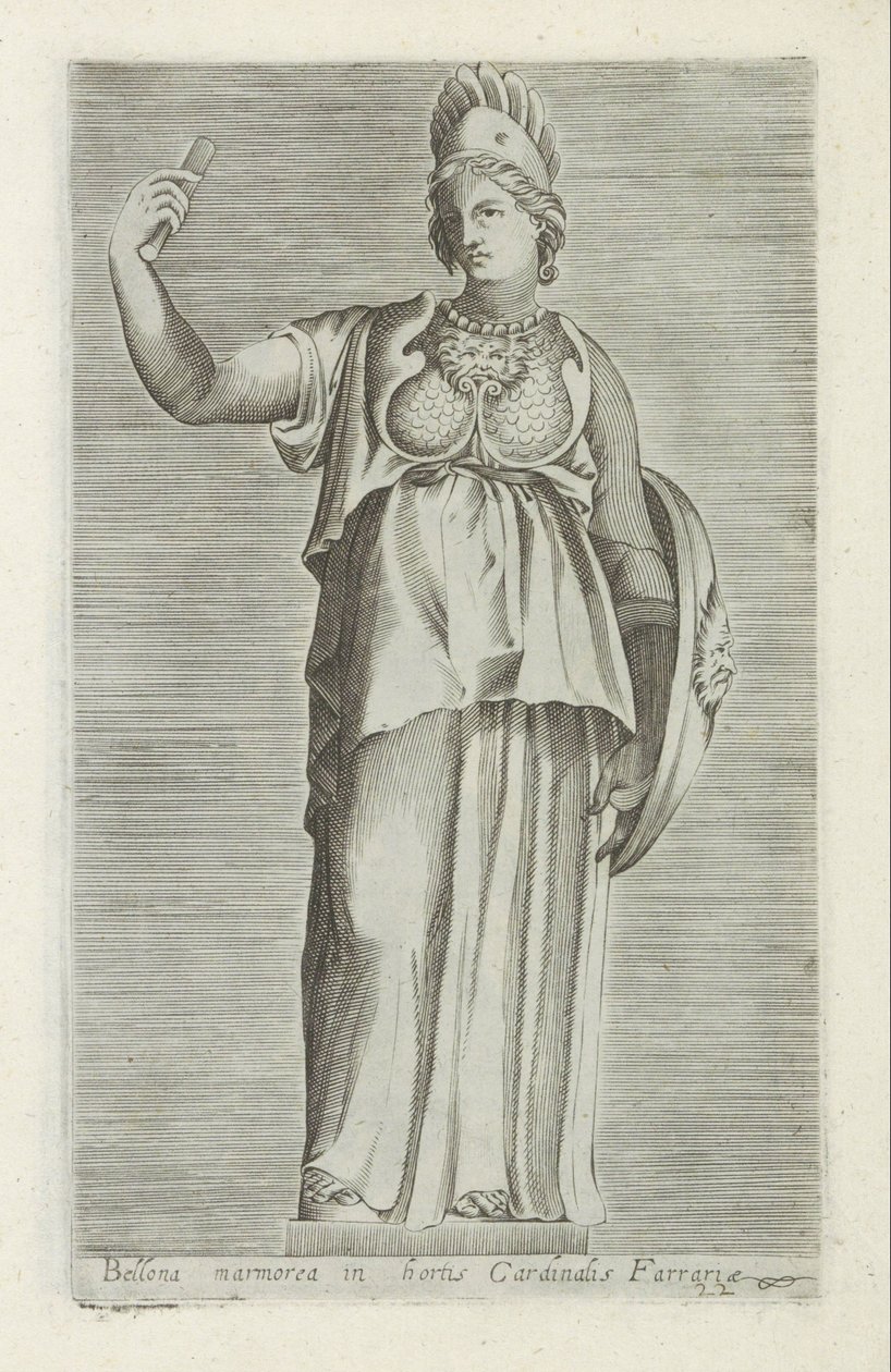 Scultura di Bellona da Anonymous