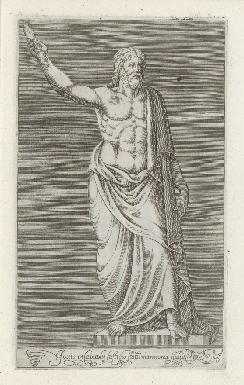 Scultura di Giove da Anonymous