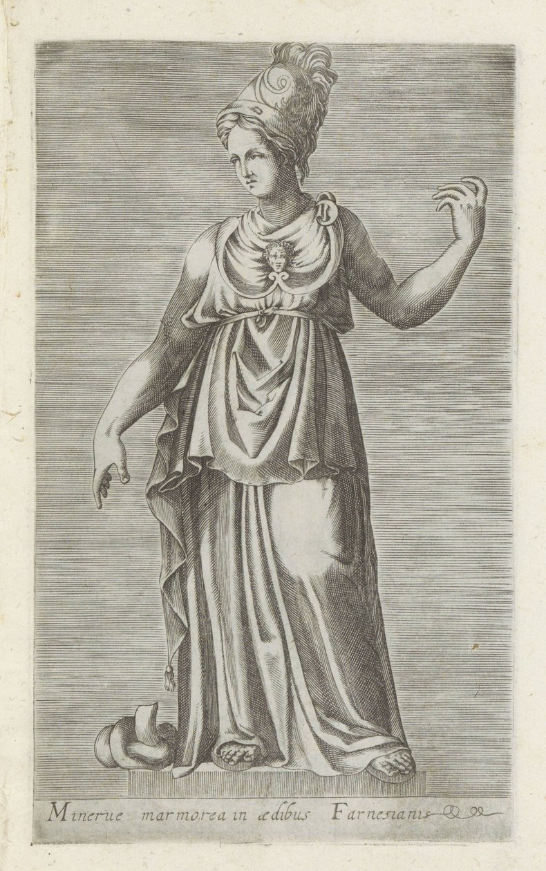 Scultura di Minerva da Anonymous