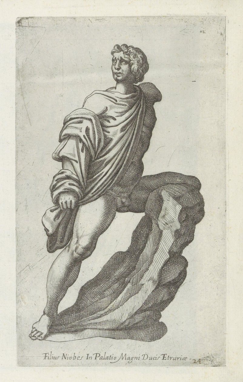 Scultura di un figlio di Niobe da Anonymous