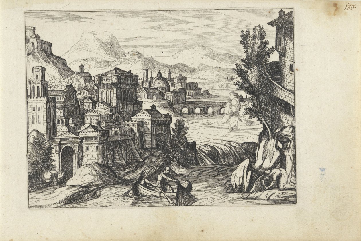Città su un fiume da Anonymous
