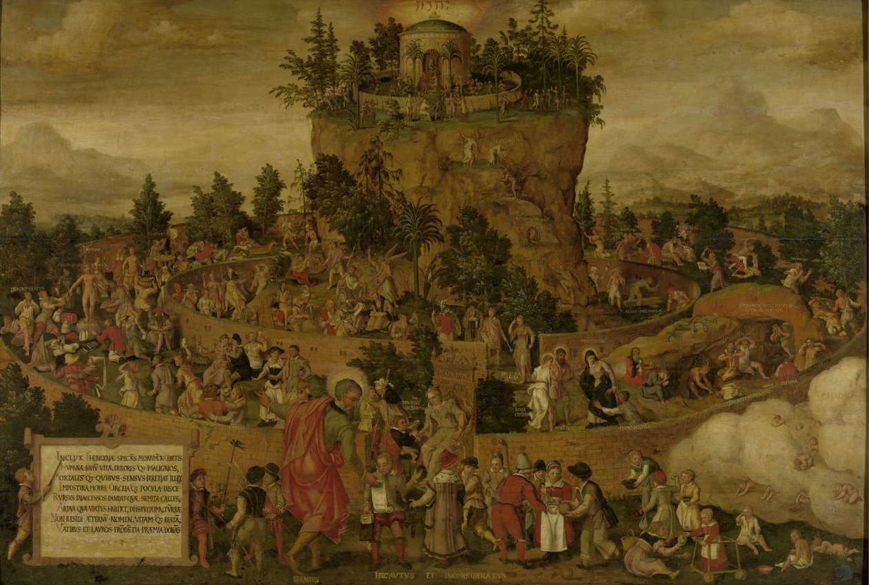 Tabula Cebetis (La Tabula di Cebete o Il viaggio della vita umana) da Anonymous