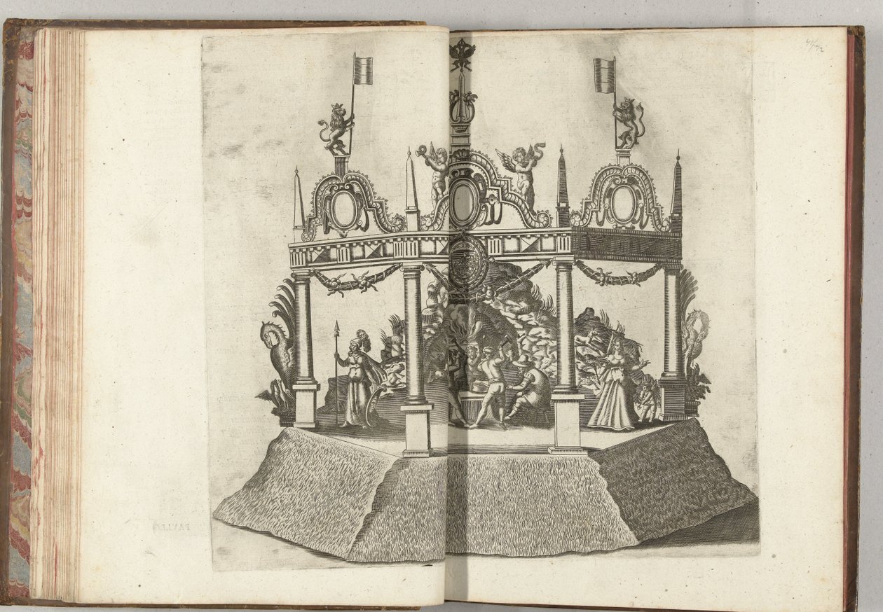 Scena con la fucina di Vulcano, 1594 da Anonymous