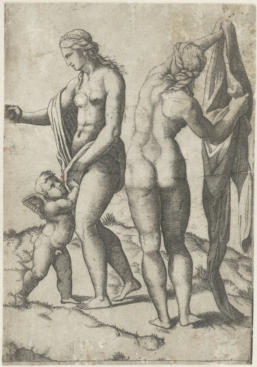 Venere e Amore e Atena da Anonymous