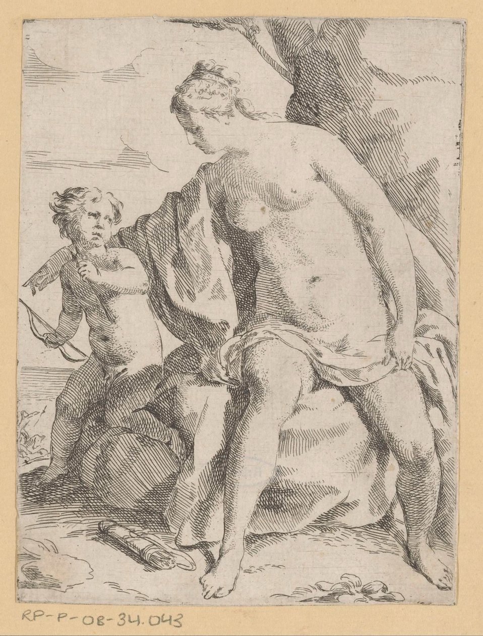 Venere e Cupido da Anonymous