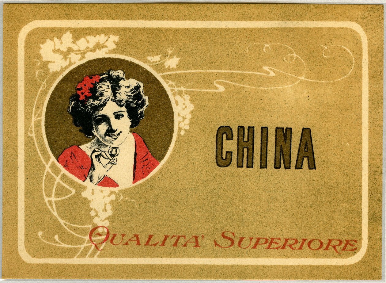 Pubblicità per Chinaliquor desert, inizio XX secolo da Anonymous Anonymous