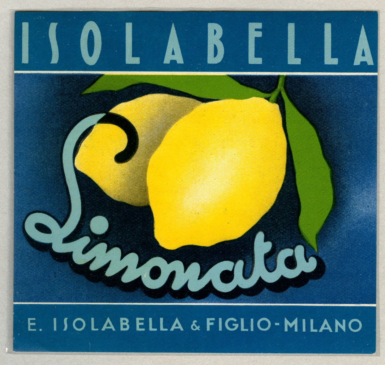 Pubblicità per limonata italiana da Anonymous Anonymous