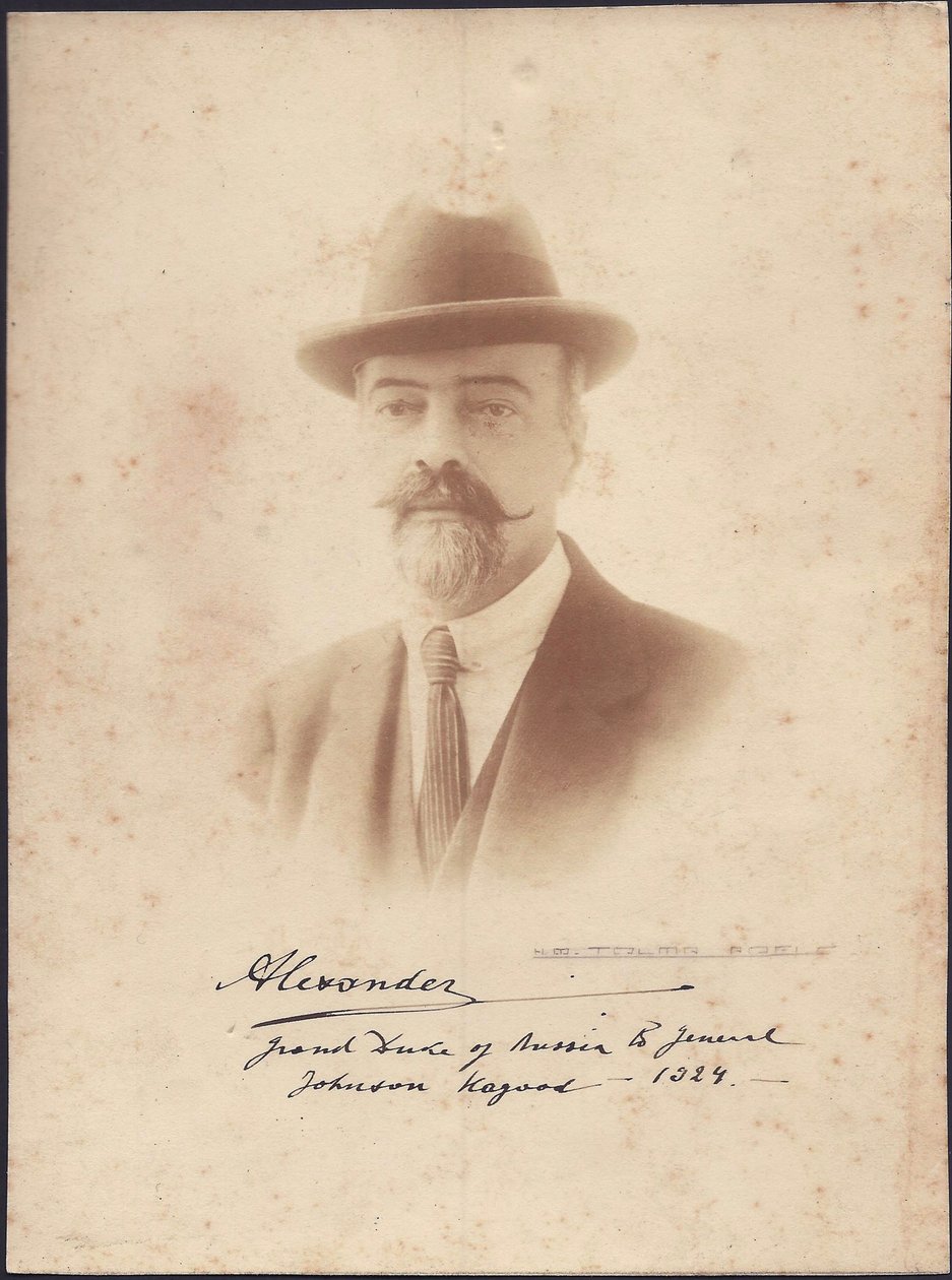 Granduca Alessandro Michajlovič di Russia (1866-1933), Anonimo. Fotografia da Anonymous Anonymous