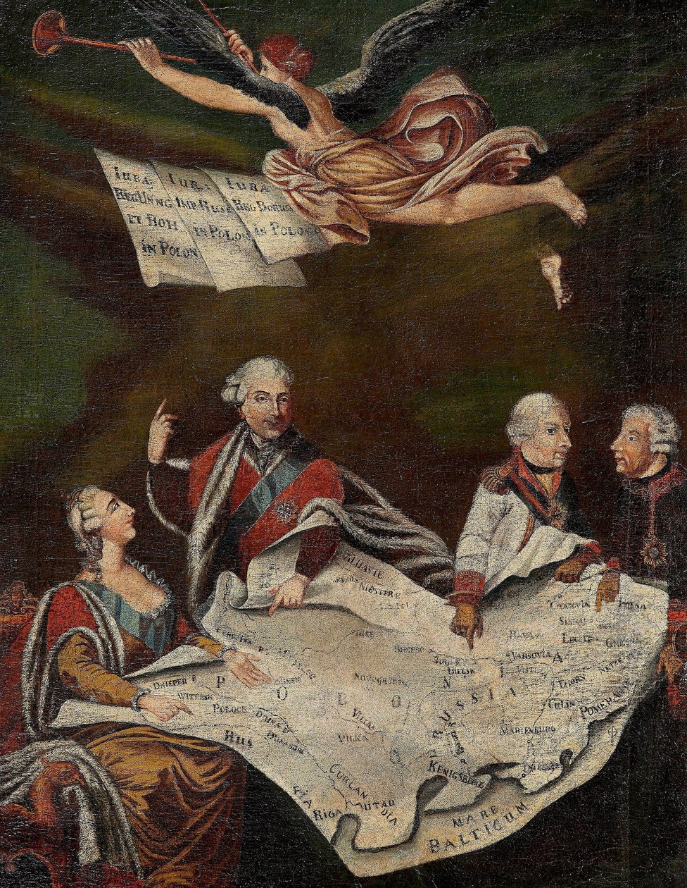 Allegoria della spartizione della Polonia da Anonymous Anonymous