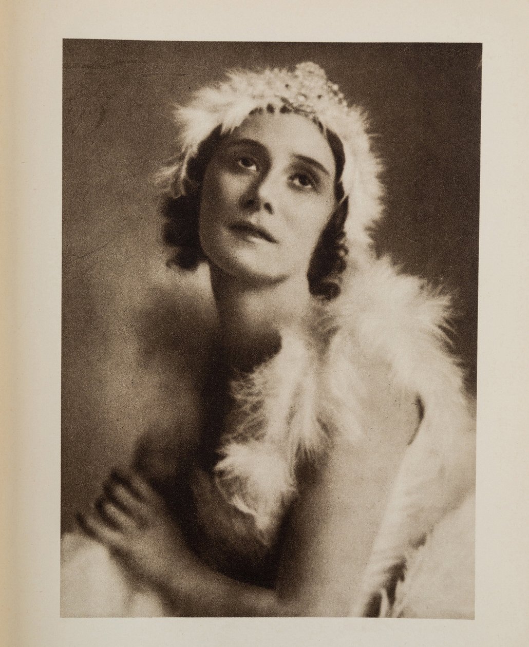 Anna Pavlova (Pavlovna) (1881-1931) nel balletto La Morte del Cigno di Camille Saint-Saens, Anonimo da Anonymous Anonymous