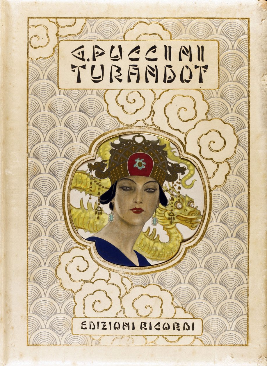 Copertina del libro Turandot di Giacomo Puccini da Anonymous Anonymous
