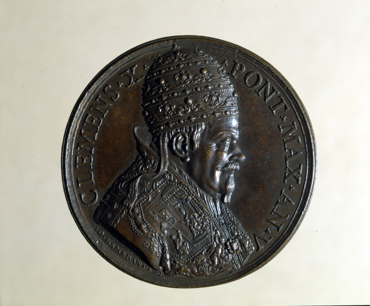 Clemente X (1590 - 1676). Medaglia di bronzo da Anonymous Anonymous