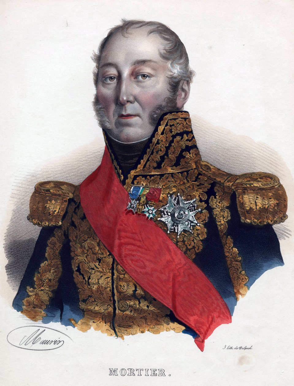 Edouard Adolphe Mortier, Maresciallo di Francia da Anonymous Anonymous