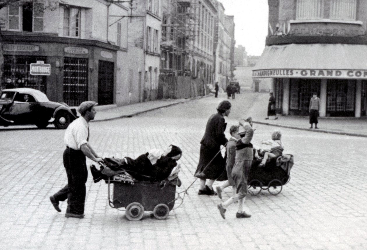 Francia giugno 1940: Esodo della popolazione alla Porte d