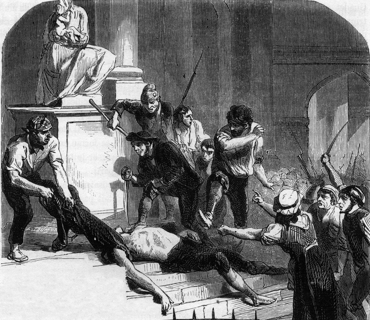 Rivoluzione Francese - Massacri di La Glaciere, Avignone - Omicidio di Lescuyer da Anonymous Anonymous