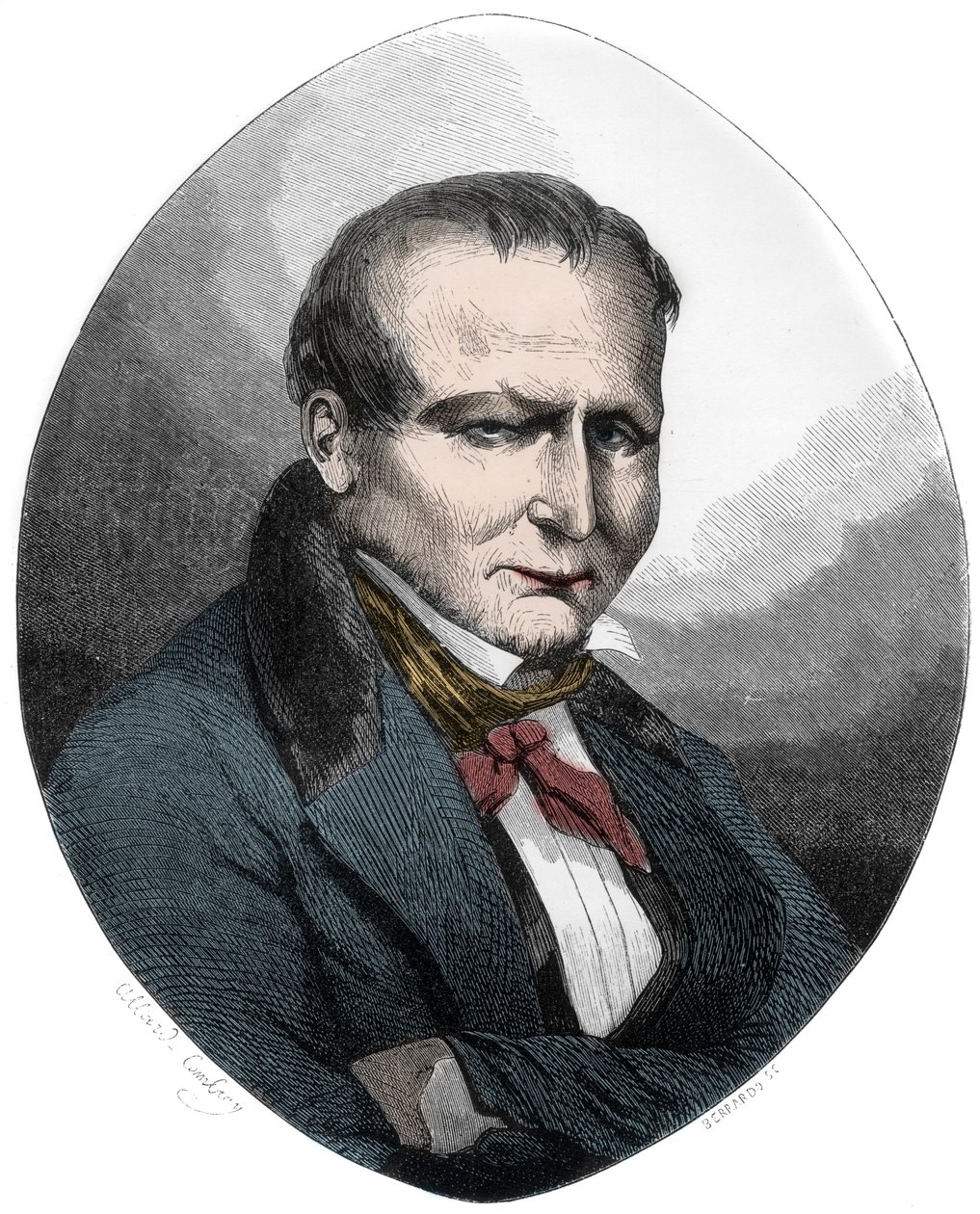 Giuseppe Marco Fieschi, il capo cospiratore in un tentativo di attentato alla vita del re Luigi Filippo di Francia nel luglio 1835 da Anonymous Anonymous