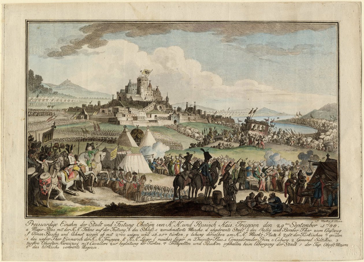 Guerra russo-turca del 1787-1792 - La presa di Khotyn dall