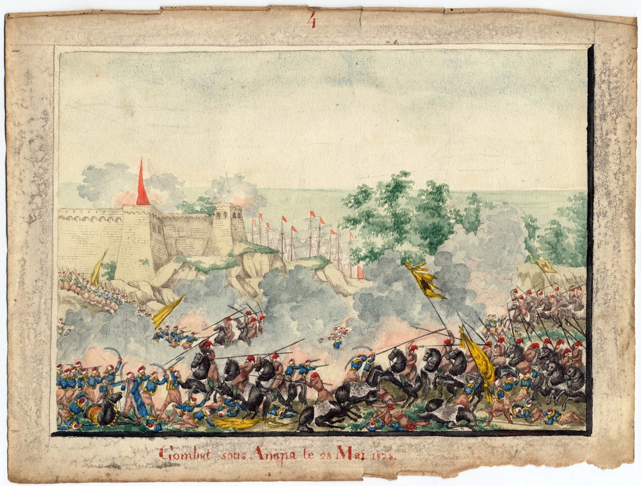Guerra russo-turca del 1828-1829 - La cattura della fortezza di Anapa il 23 giugno da Anonymous Anonymous