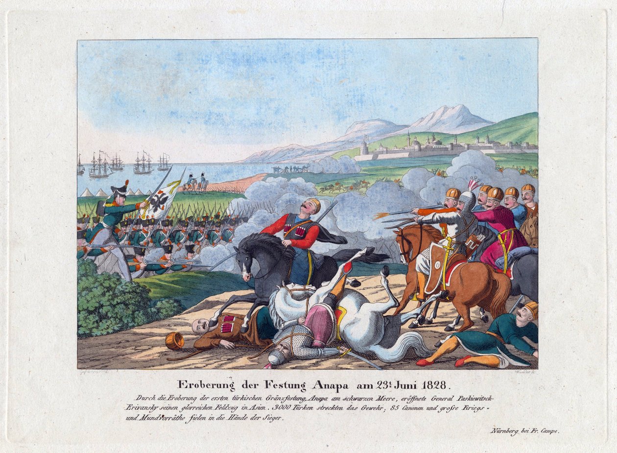 Guerra russo-turca del 1828-1829 - La caduta della fortezza di Anapa da Anonymous Anonymous