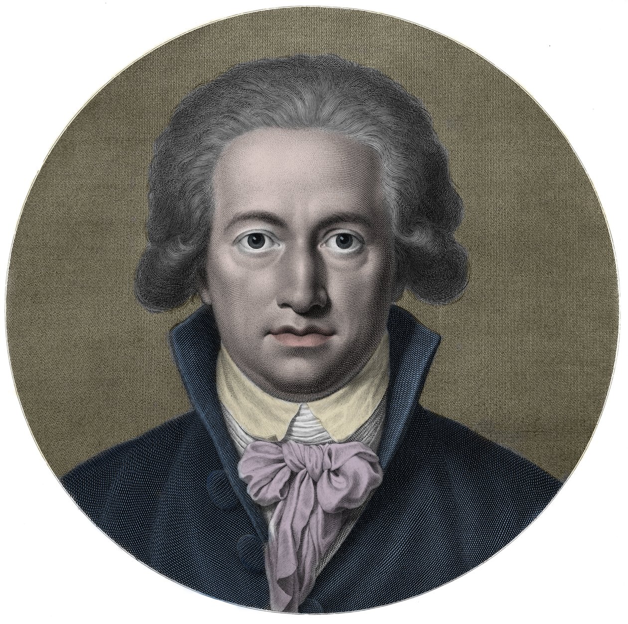 Johann Wolfgang von Goethe (1749-1832). Scrittore tedesco. Incisione XIX sec. - Ritratto di Johann Wolfgang Goethe (1749 - 1832), scrittore tedesco da Anonymous Anonymous