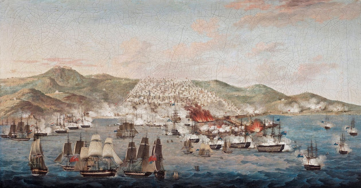 Il bombardamento di Algeri, 27 agosto 1816 da Anonymous Anonymous
