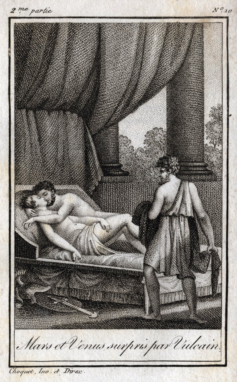 Marte e Venere scoperti da Vulcano. 
