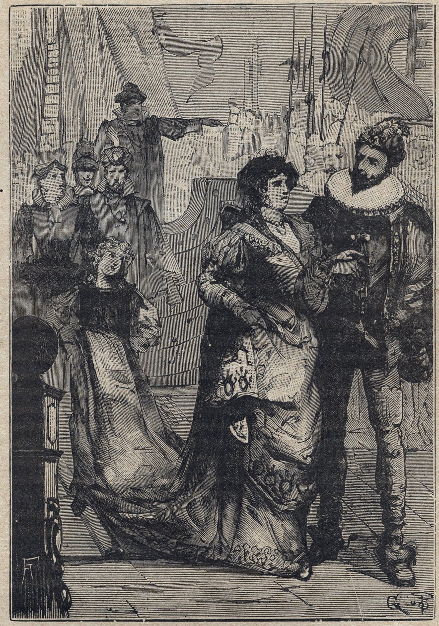 Incontro tra Lucrezia Borgia e Alfonso I d