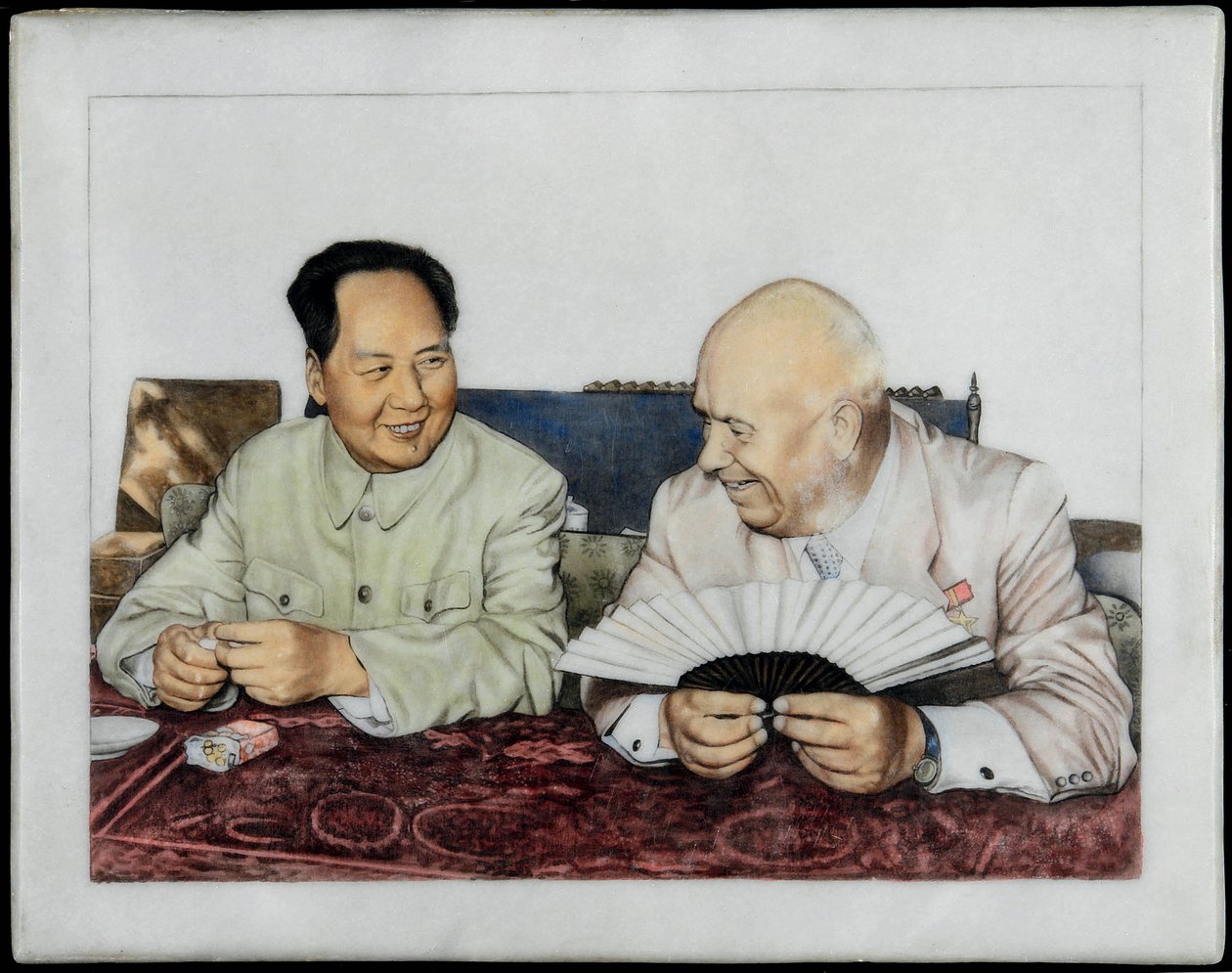 Nikita Khrushchev e Mao Zedong da Anonymous Anonymous