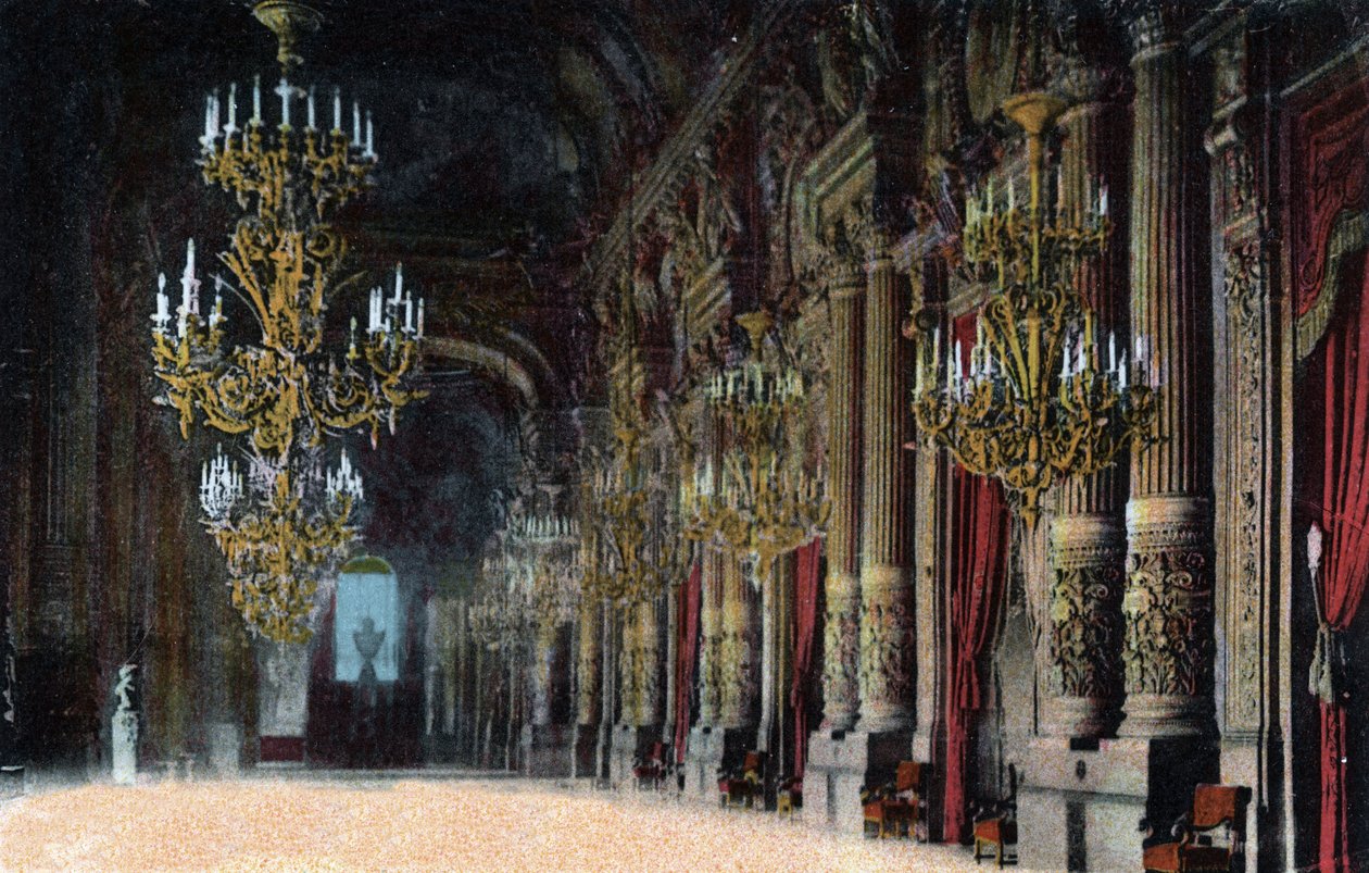 Parigi: vista del grande foyer dell