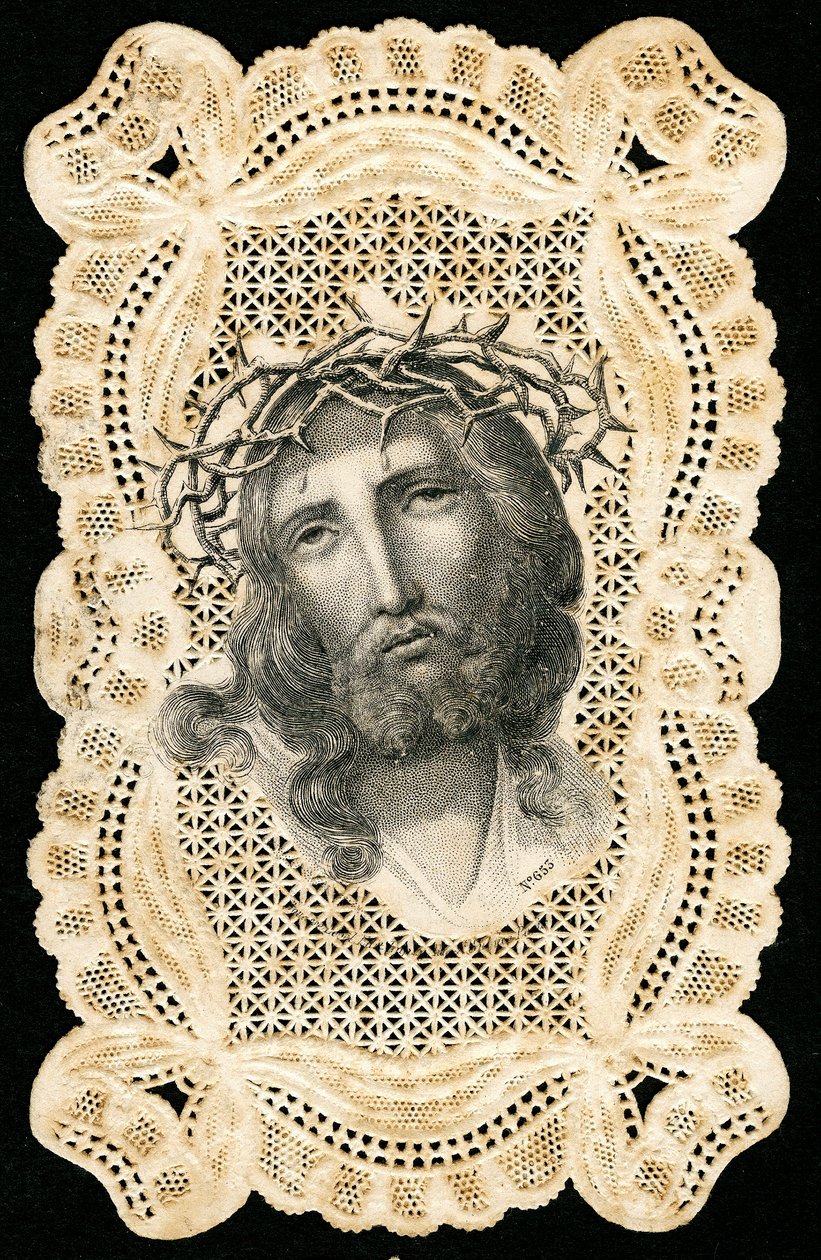 Immagine pia: Gesù Cristo coronato di spine da Anonymous Anonymous