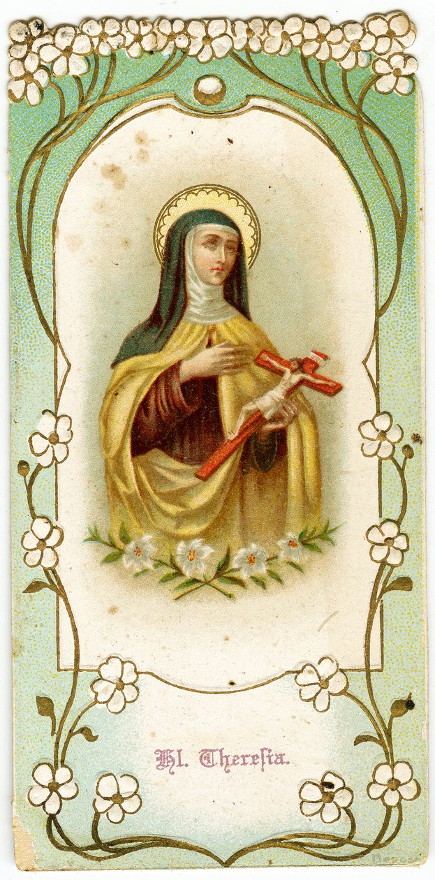 Immagine pia: Santa Teresa del Bambin Gesù e del Volto Santo da Anonymous Anonymous