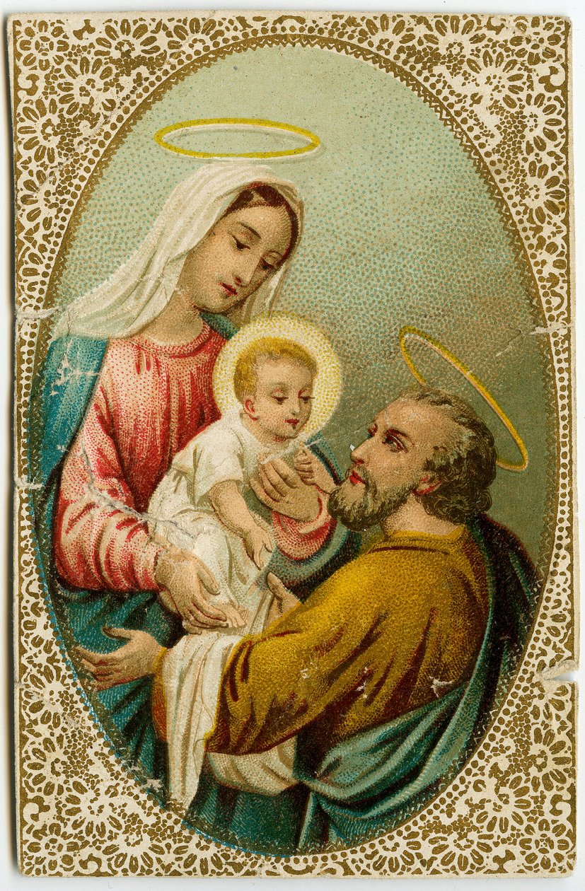 Immagine pia: La Sacra Famiglia da Anonymous Anonymous