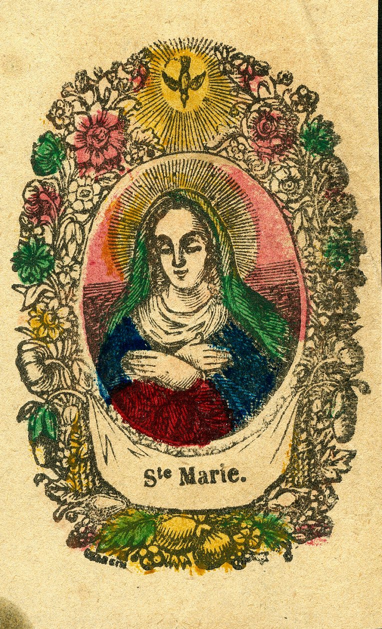 Immagine pia: La Vergine Maria da Anonymous Anonymous