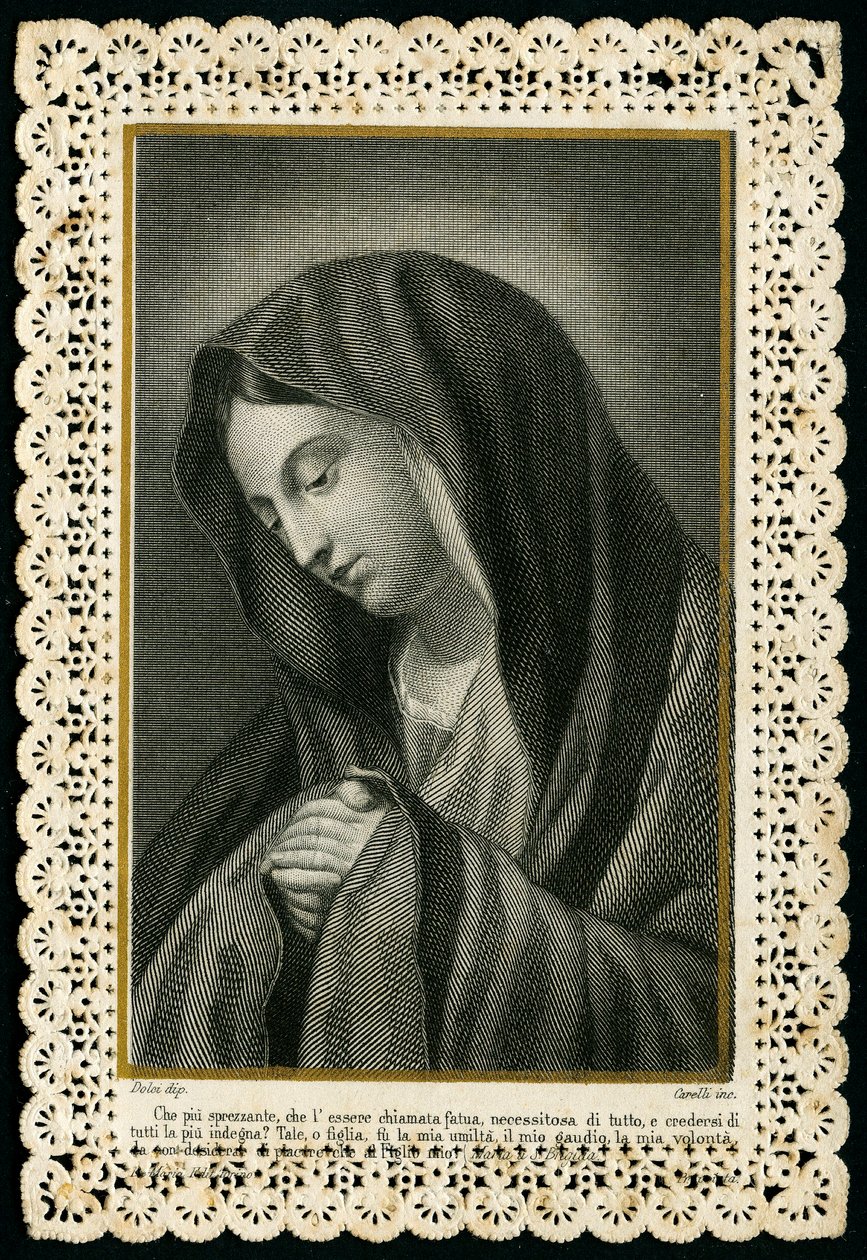 Immagine pia: La Vergine Maria da Anonymous Anonymous